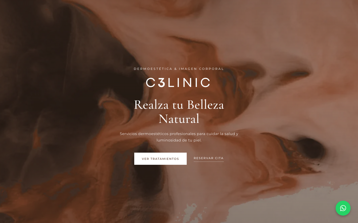 Ejemplo de estructura web para clínica